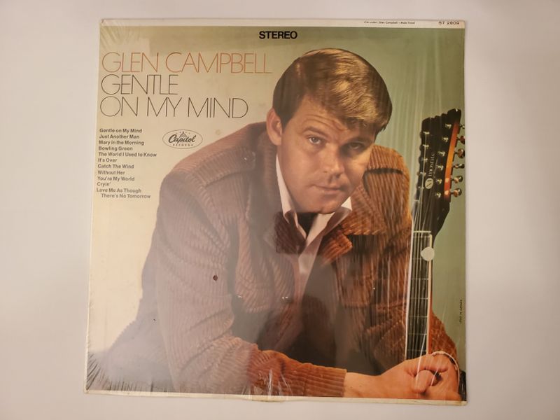 Glen Campbell Gentle On My Mind vinyl record